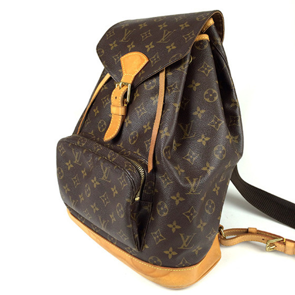 Louis Vuitton Monogram Montsouris GM Backpack Brown - Picture 2 of 7